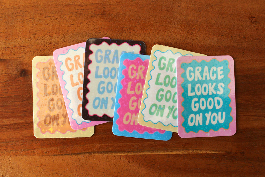 Grace Looks Good on You ~ Duo Sticker Pack