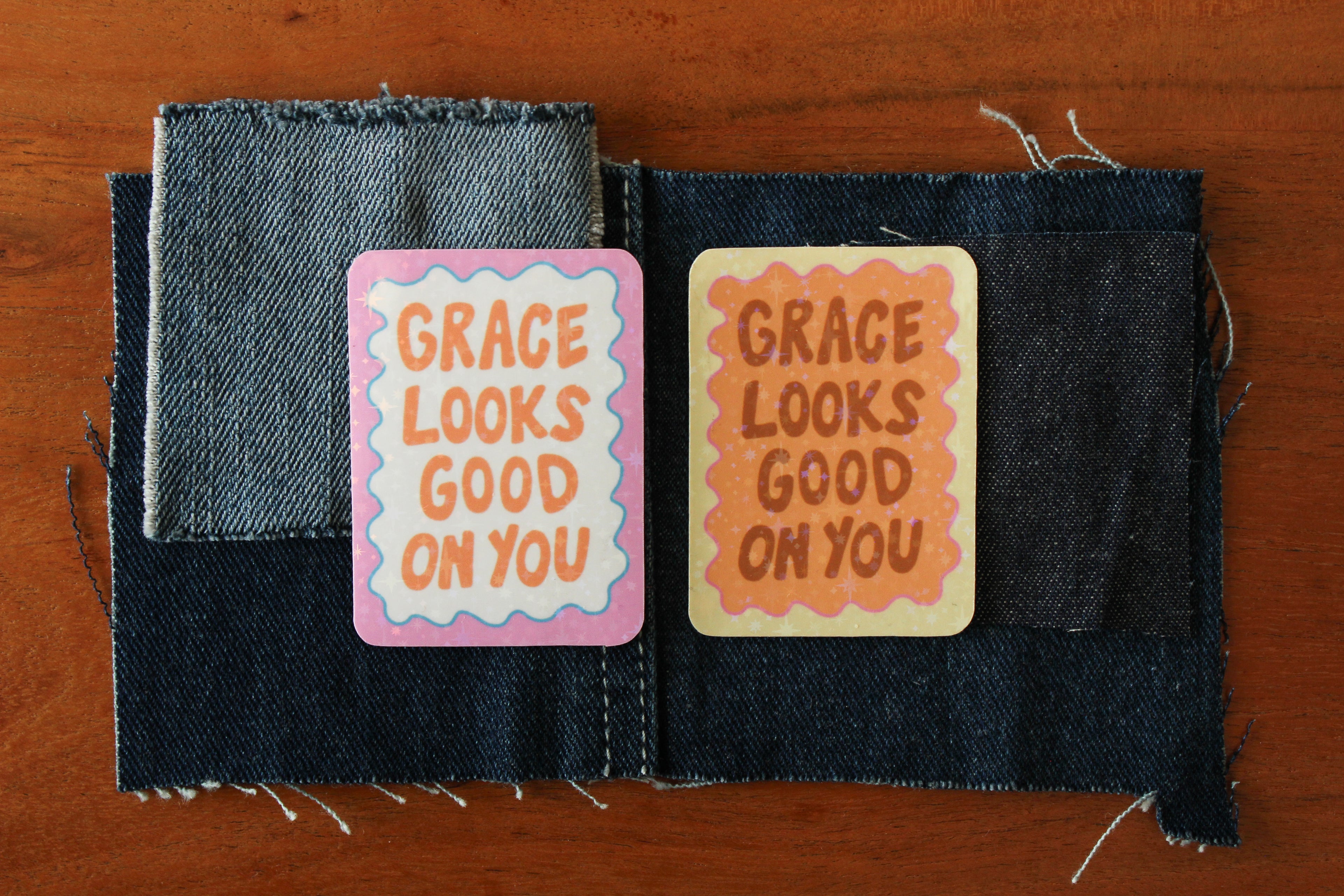 Grace Looks Good on You ~ Duo Sticker Pack
