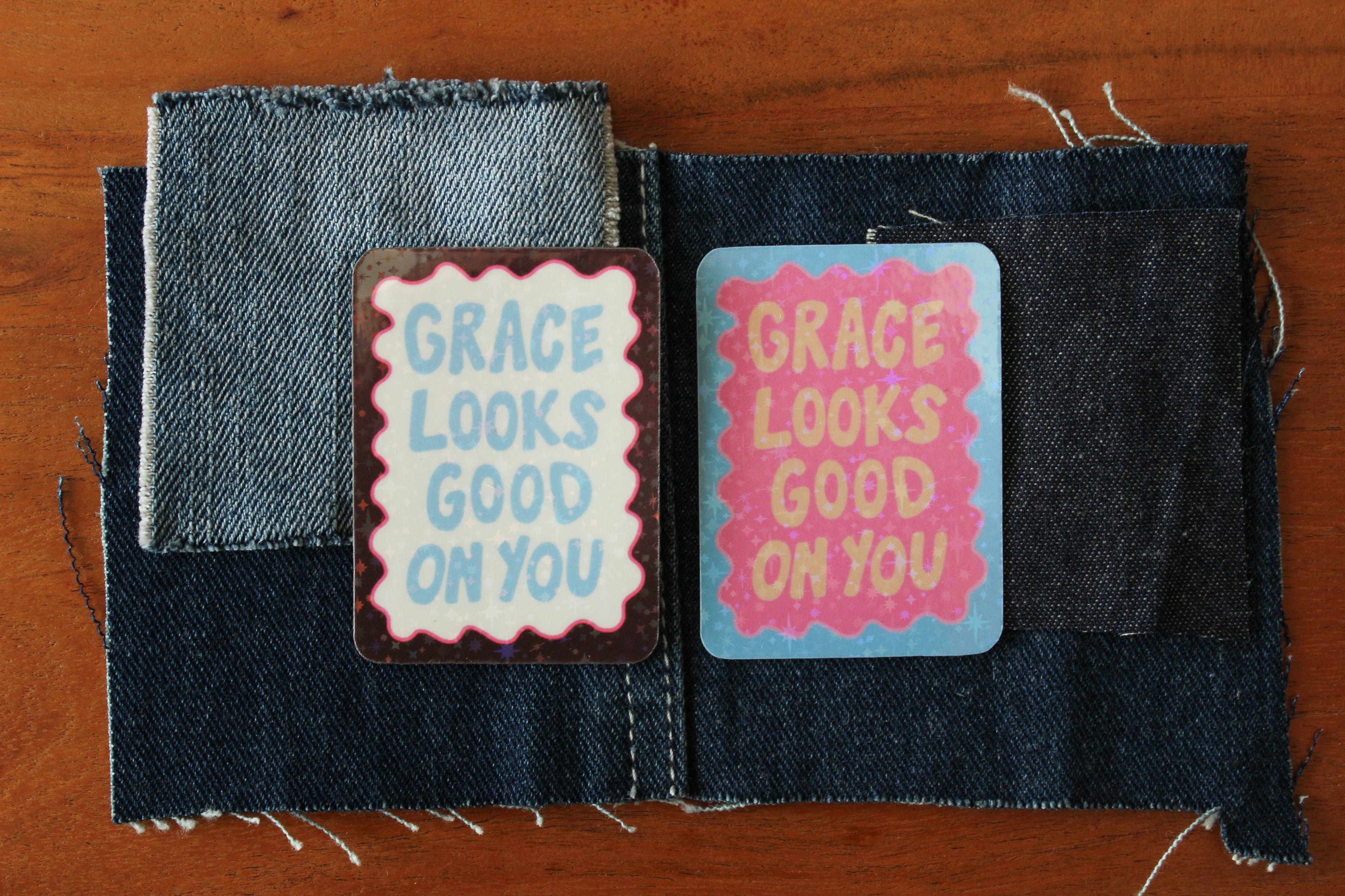 Grace Looks Good on You ~ Duo Sticker Pack