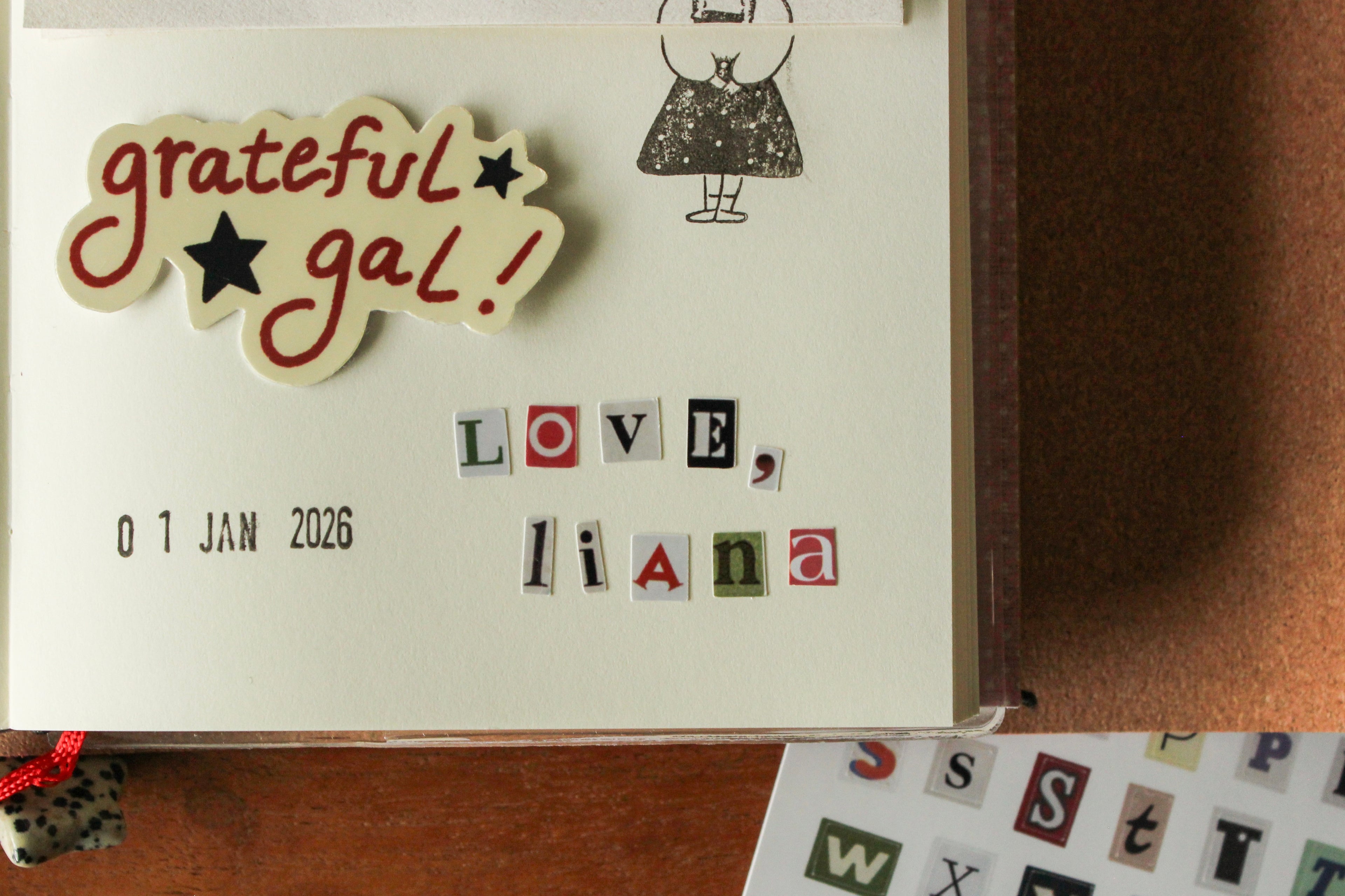 Grateful Gal Sticker