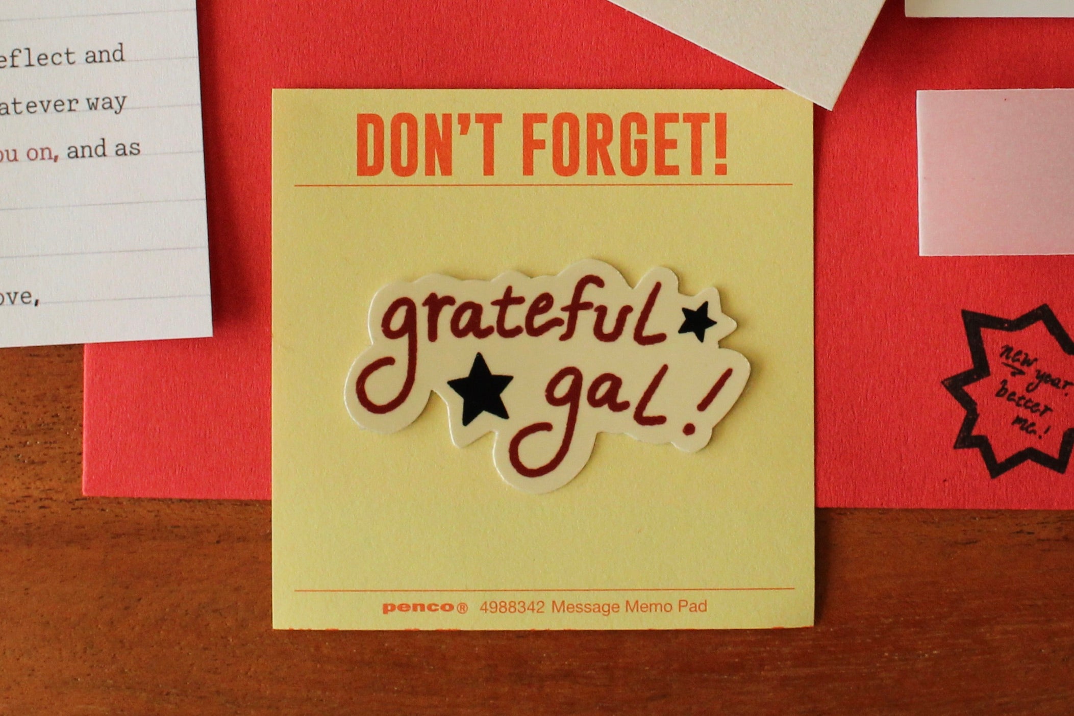 Grateful Gal Sticker