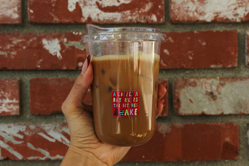 Coffee Girl Sticker Trio