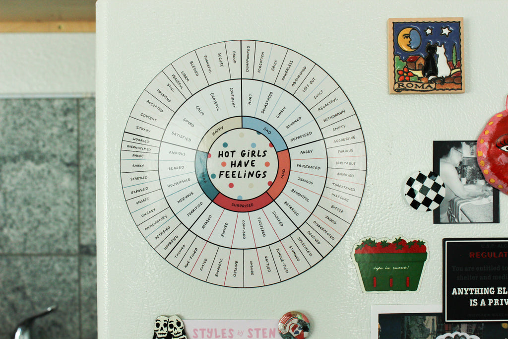Hot Girls Have Feelings Wheel