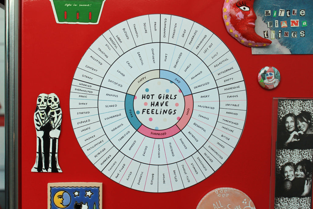 Hot Girls Have Feelings Wheel